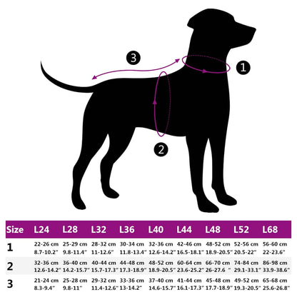 Dog Coat with Harness Waterproof Reflective Red 6XL
