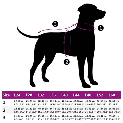 Dog Coat with Harness Waterproof Reflective Black S