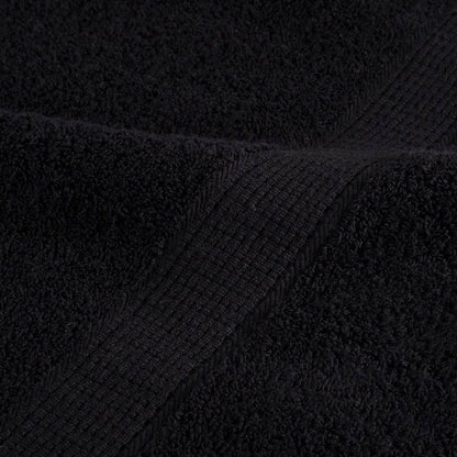 Premium Hand Towels "SOLUND" 50 pcs Black 50x100 cm 550 gsm