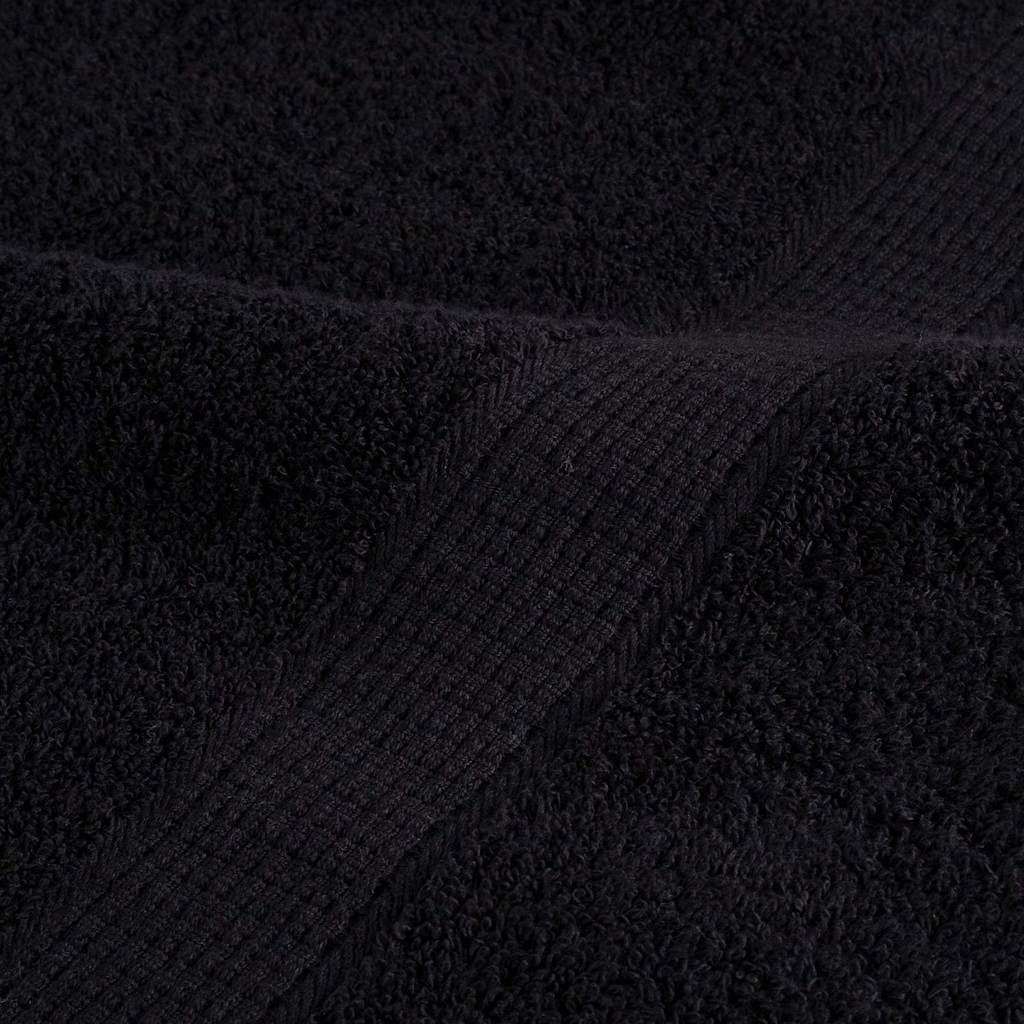 Premium Shower Towels 'SOLUND'25 pcs Black 70x140 cm 550 gsm
