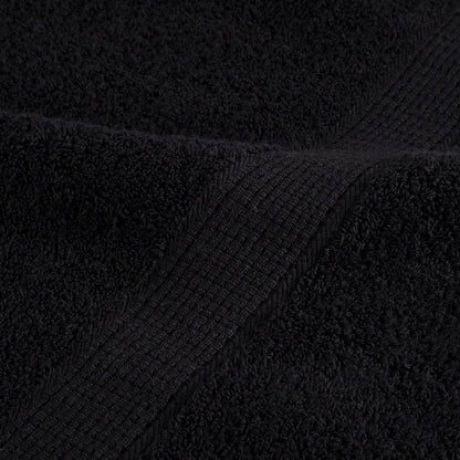 Premium Shower Towels 'SOLUND'25 pcs Black 70x140 cm 550 gsm