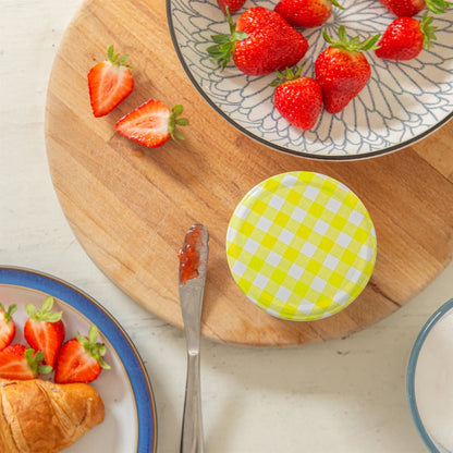 250ml Glass Jam Jars with Lids - Pack of 6