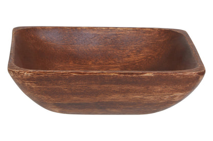 Kora Acacia Small Square Serving Bowl