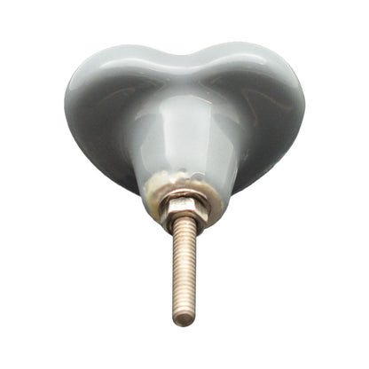 Heart Ceramic Cabinet Knob
