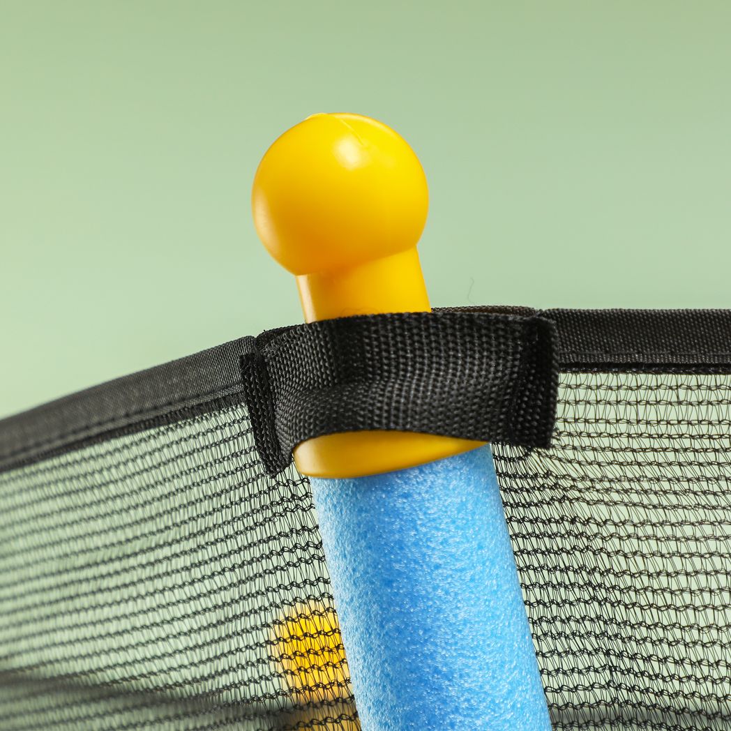 HOMCOM 5.4FT Kids Trampoline with Enclosure Indoor Outdoor