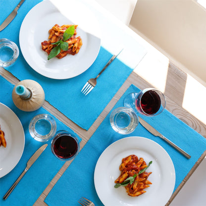 45cm x 34.5cm Ribbed Cotton Placemats - Pack of Six