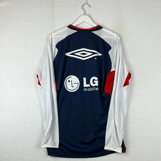 Lyon 2005-2006 Player Issue Training Top - Long Sleeve