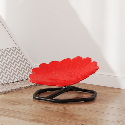 AIYAPLAY Sensory Spinning Chair, Kids Swivel Chair, Red