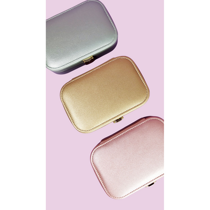 Travel Jewellery Box – Compact Organizer with Mirror