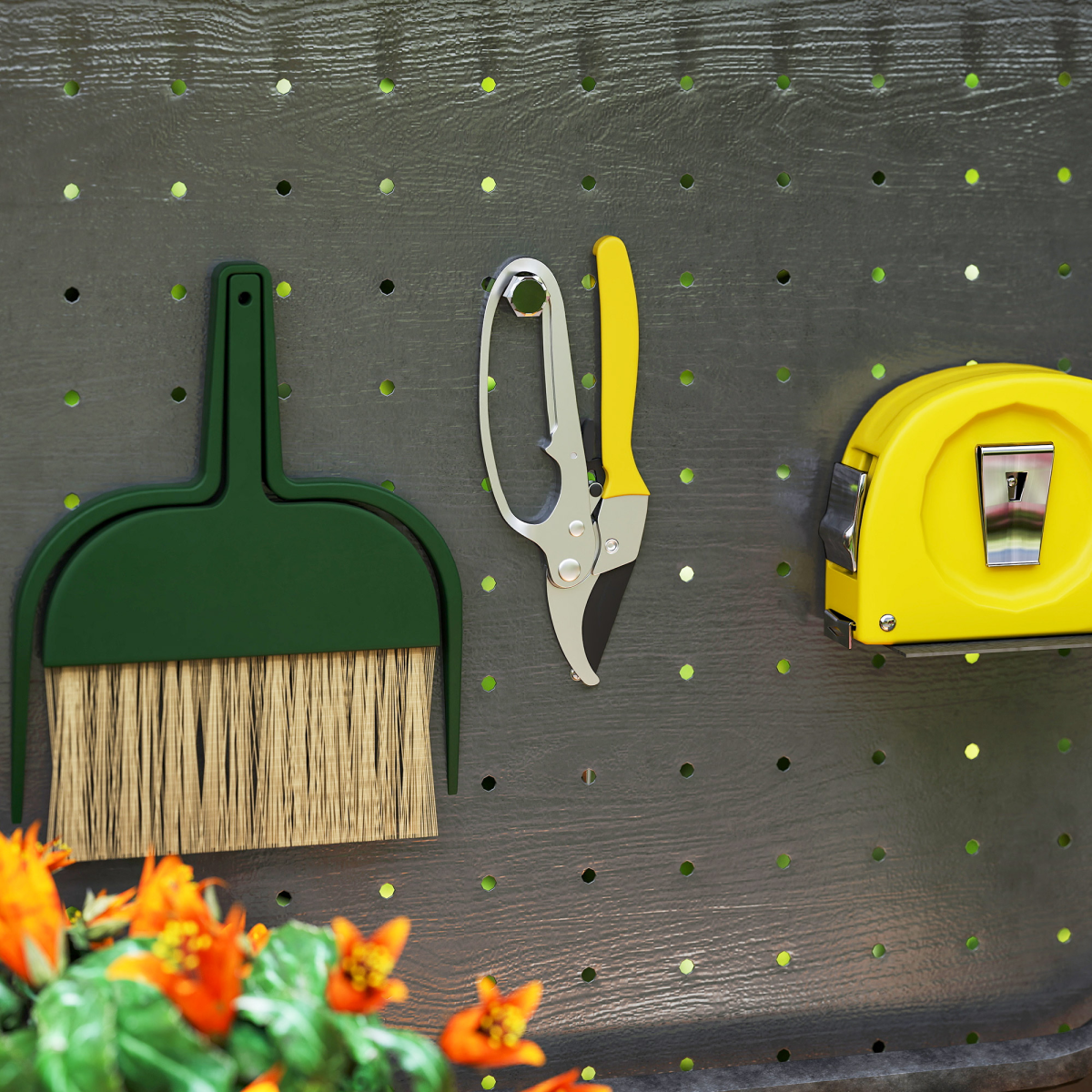 Outsunny 8" Garden Secateurs, Pruning Shears Heavy Duty with SK5 Blade