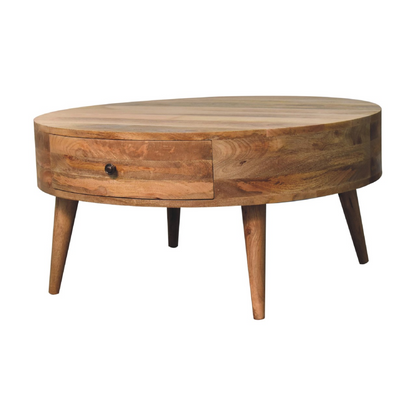 Artisan Furniture Solid Wood Odyssey Oak-ish Coffee Table