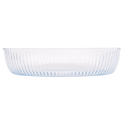 Optical Oval Glass Oven Dish - 35cm x 24cm