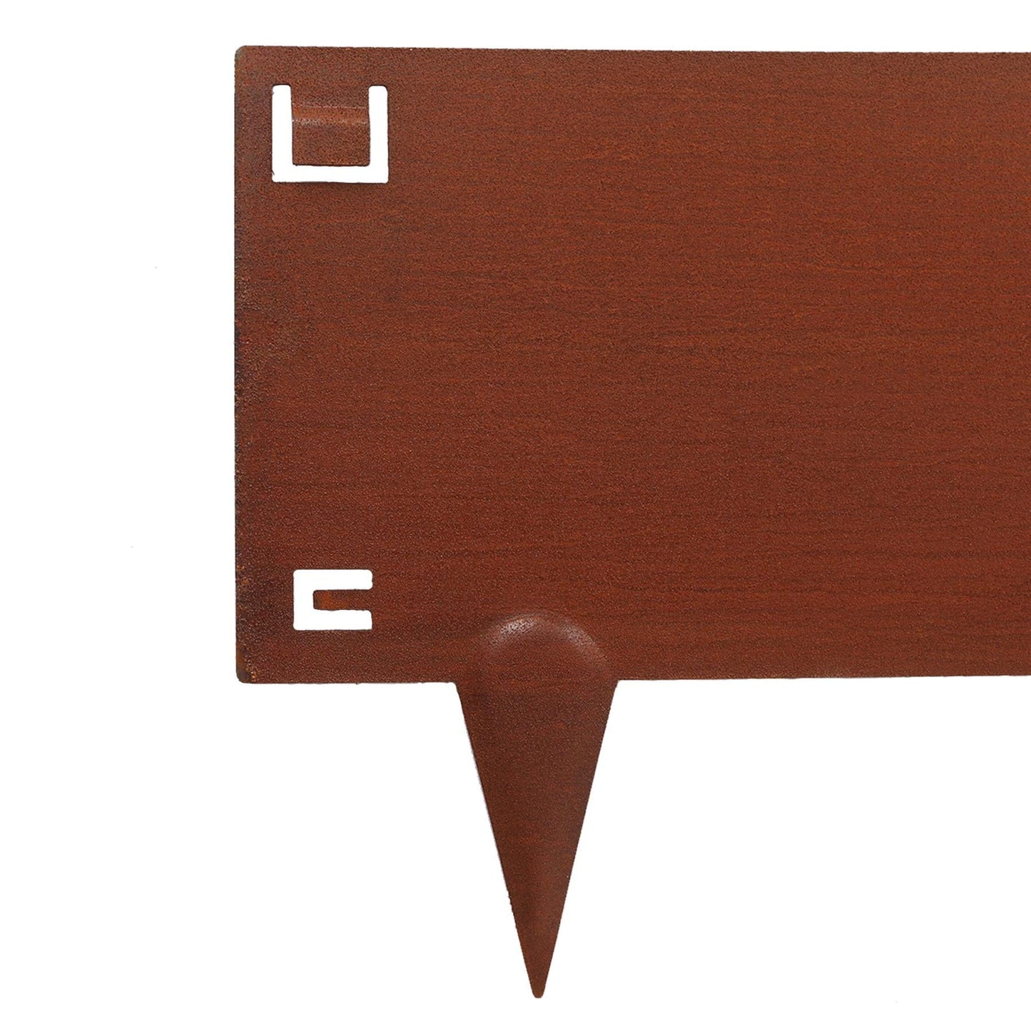 5pc Steel Lawn Edging Set - 5m x 16cm