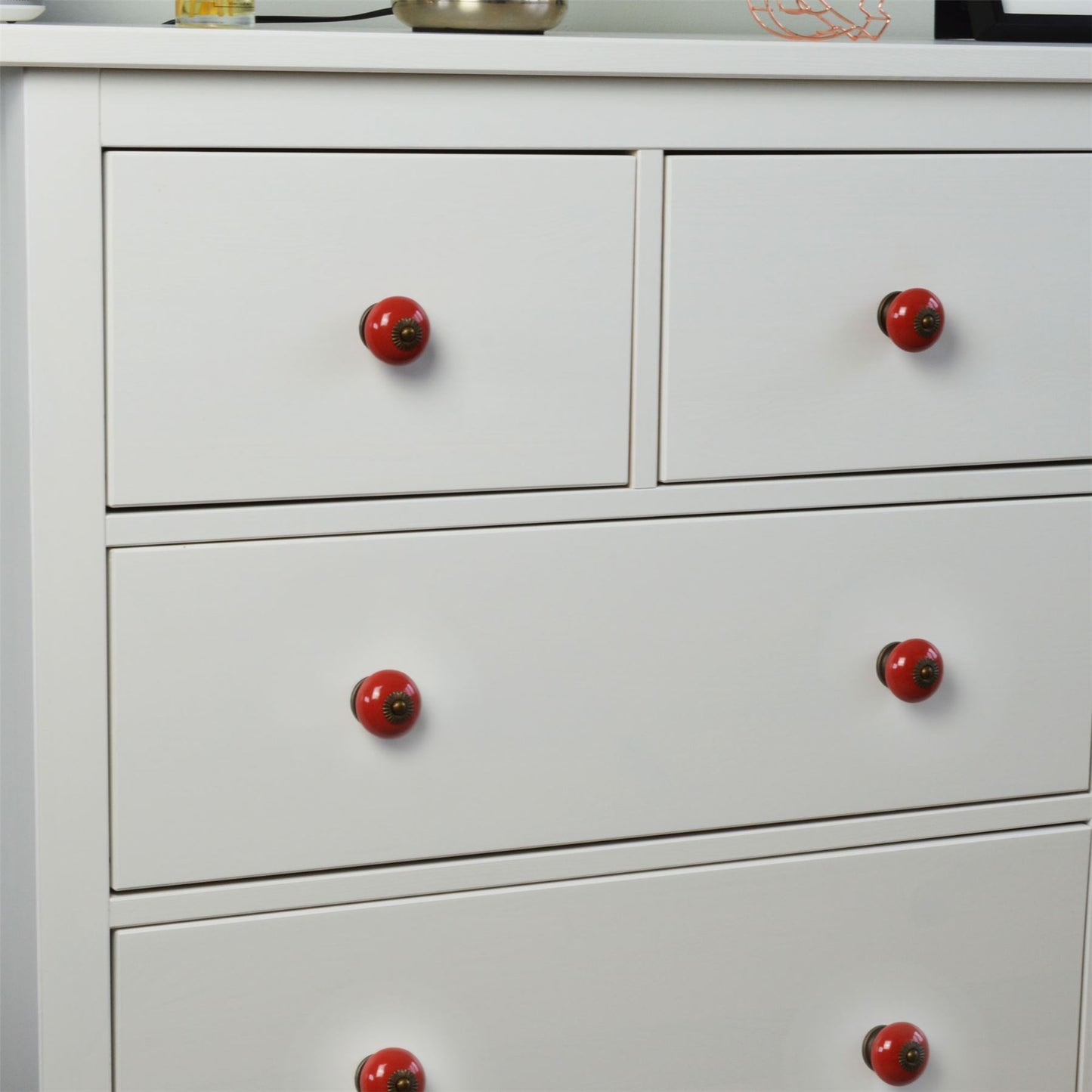 Round Ceramic Cabinet Knob