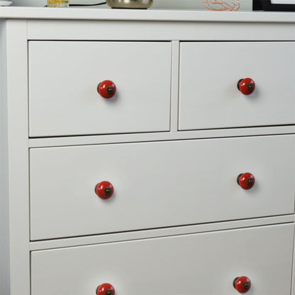 Round Ceramic Cabinet Knob