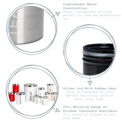 Metal Sugar Canister