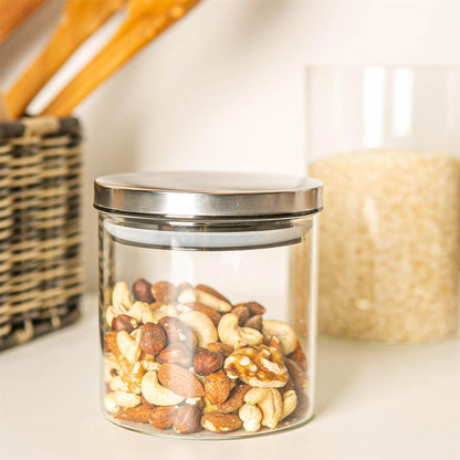 10cm Metallic Scandi Storage Jar Lid