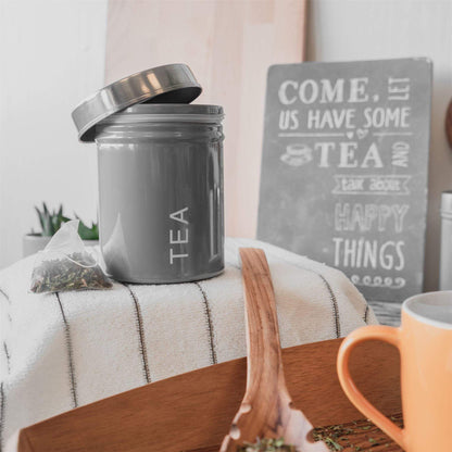 Metal Tea Canister