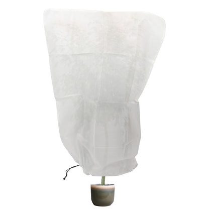 Plant Fleece Frost Protection Cover with Drawstring