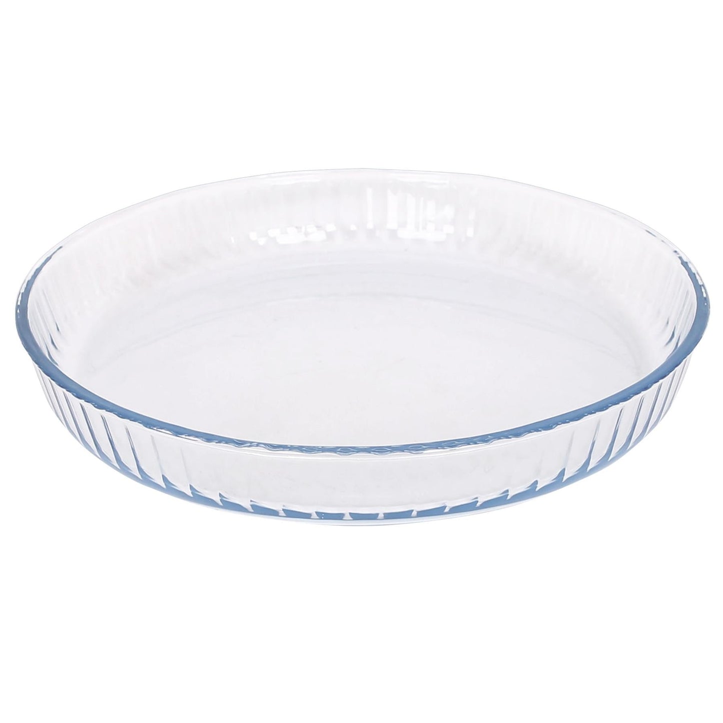Optical Round Glass Oven Dish - 32cm x 32cm