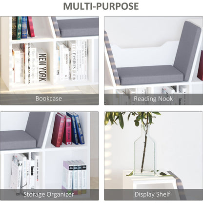Six-Compartment Bookcase