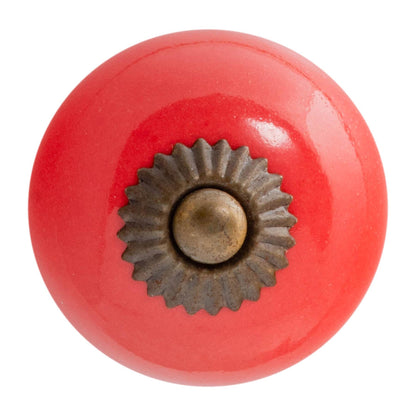 Round Ceramic Cabinet Knob