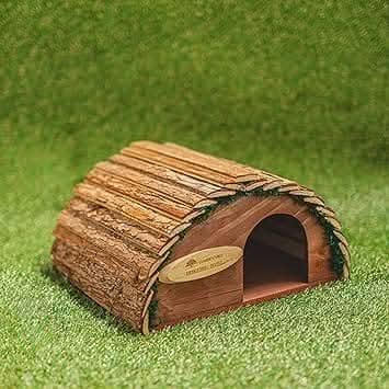 Curved Wooden Hedgehog House
