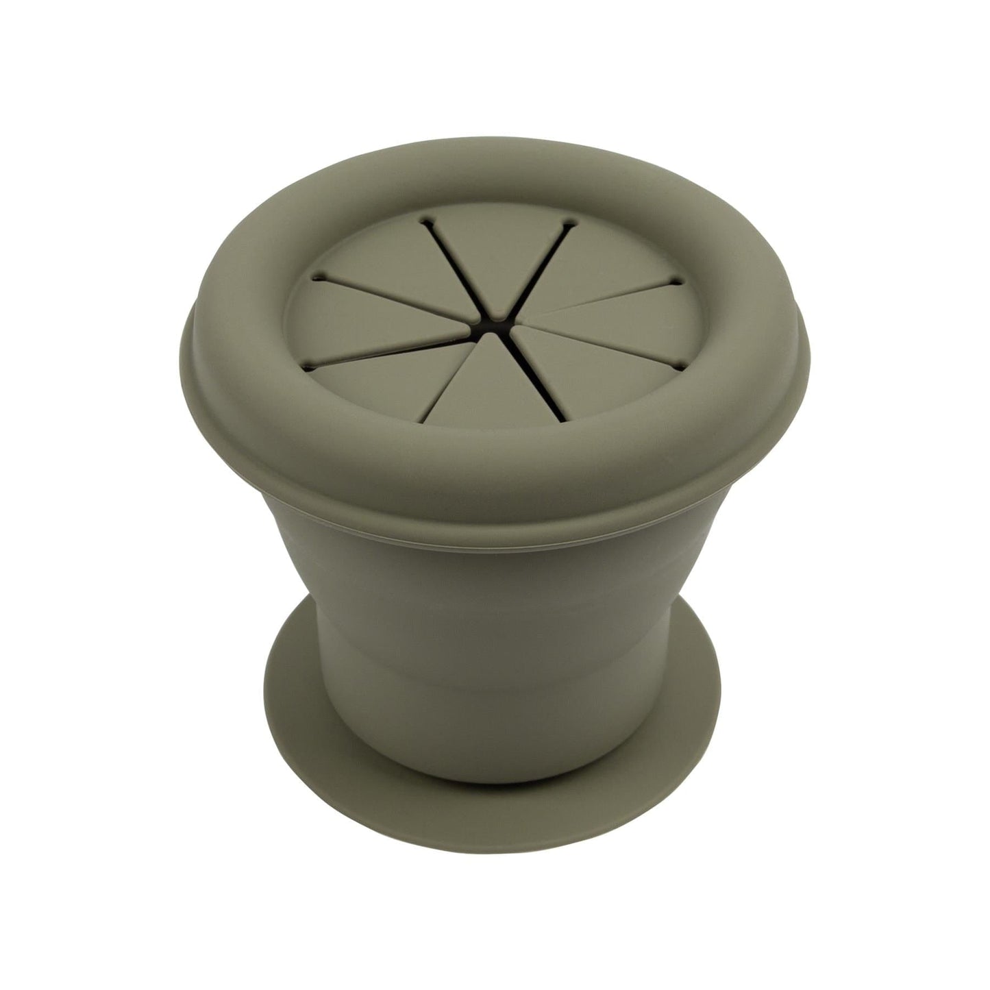 330ml Silicone Baby Suction Snack Pot