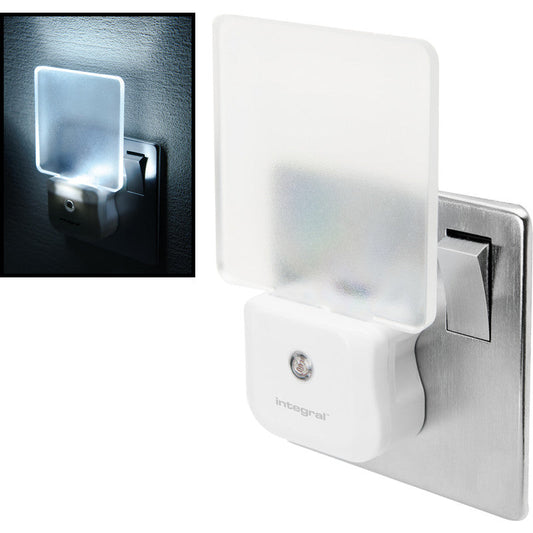 Twin Pack - Smart LED Indoor Night Light - Auto Dusk to Dawn Sensor - White