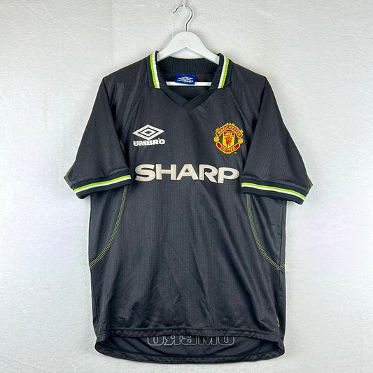 Manchester United 1998-1999 Third Shirt - Medium - Very Good Condition