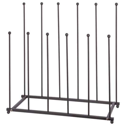6 Pair Steel Wellington Boot Rack
