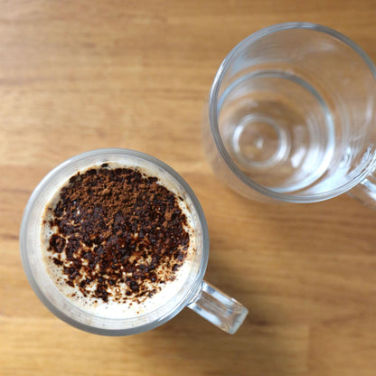 350ml Cozy Stacking Glass Coffee Cups - Pack of Six