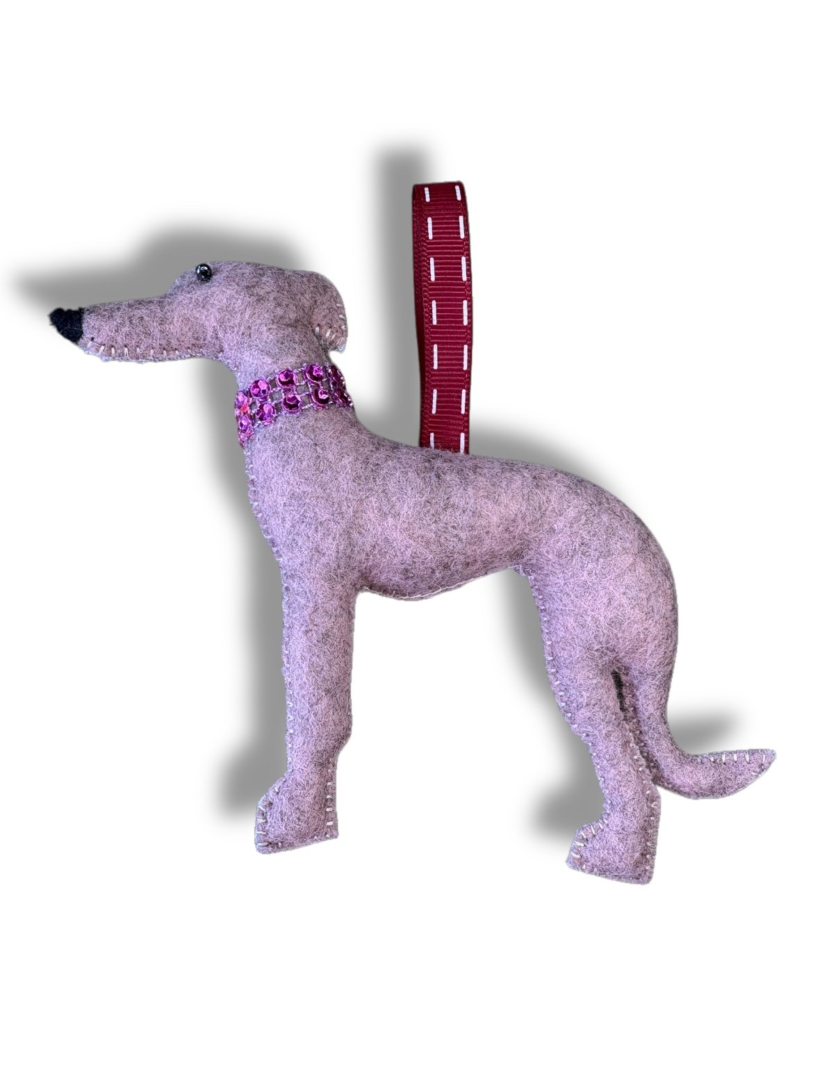 Christmas Tree Decoration - Felt Hound