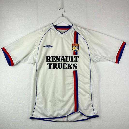 Lyon 2003/2004 Home Shirt - Extra Large