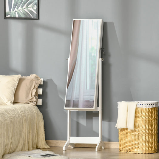 Jewellery Cabinet with Full-Length Mirror
