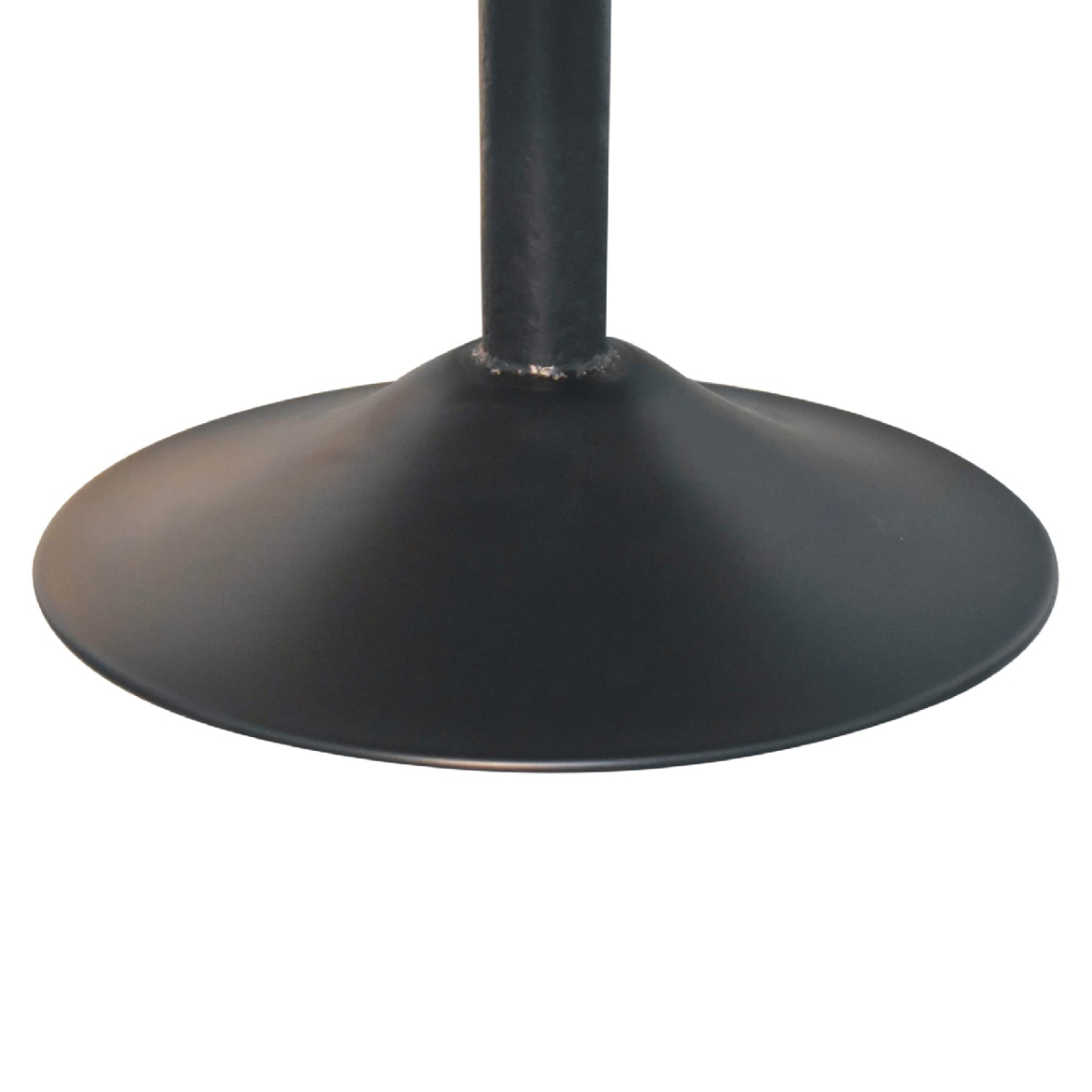 Artisan Furniture Solid Mango Wood Cream Boucle Swivel Chair