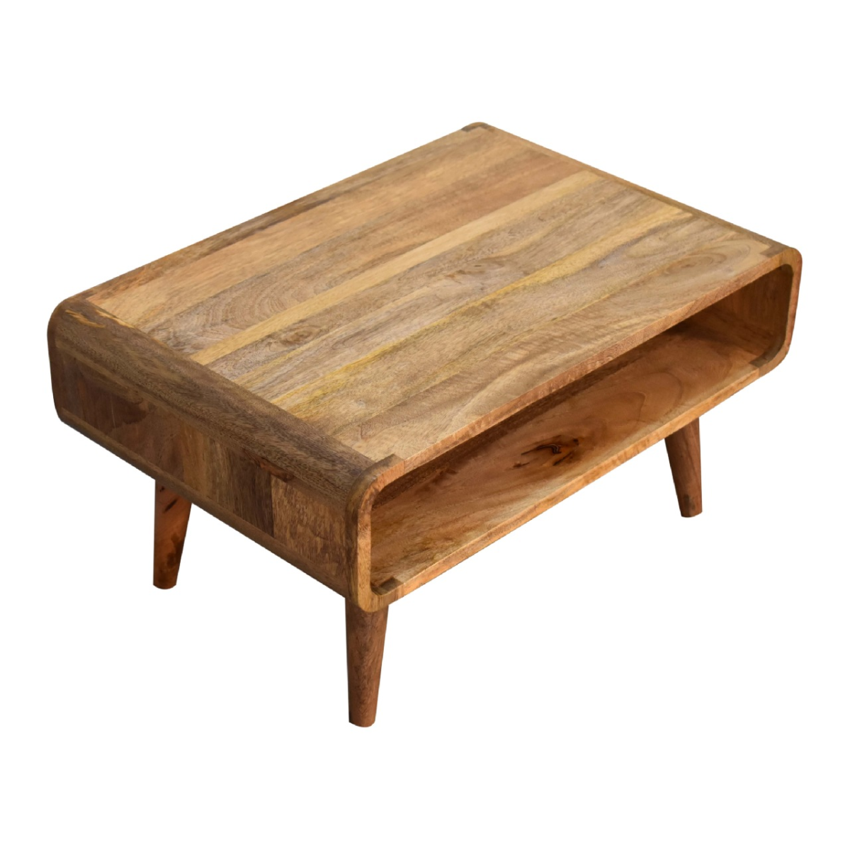 Artisan Furniture Solid Wood Open Oak-ish Media Unit