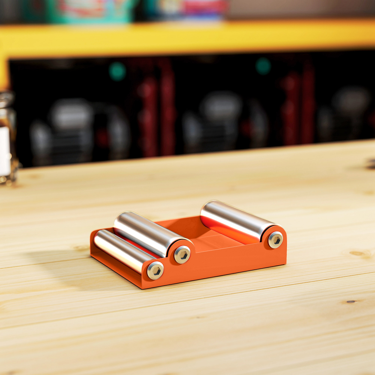 HOMCOM Motorcycle Wheel Roller Stand for Tyre Cleaning and Chain Lubrication