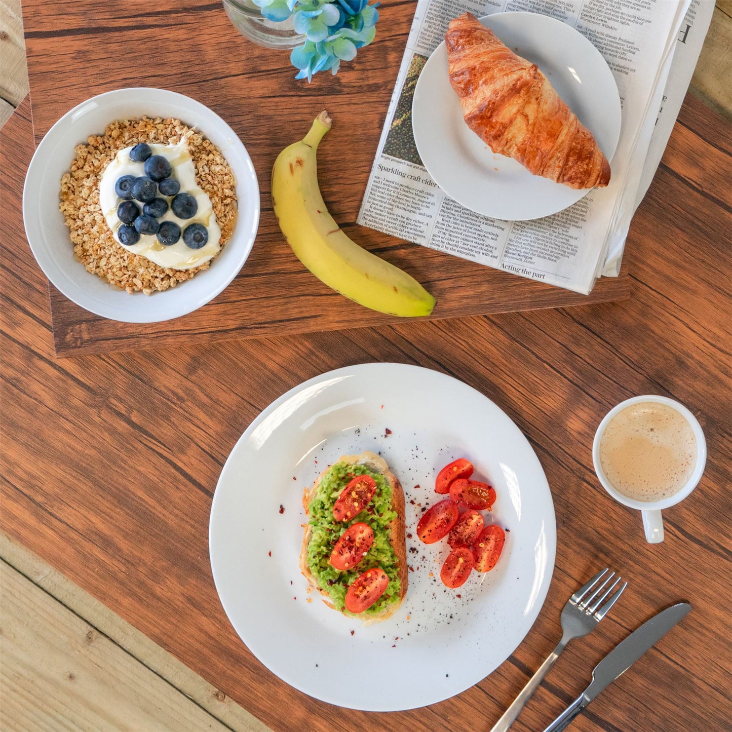 16pc White Dinner Set