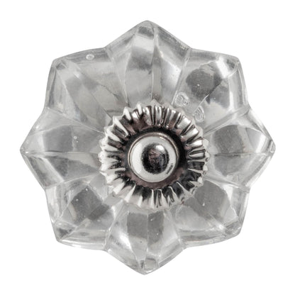 Star Glass Door Knob