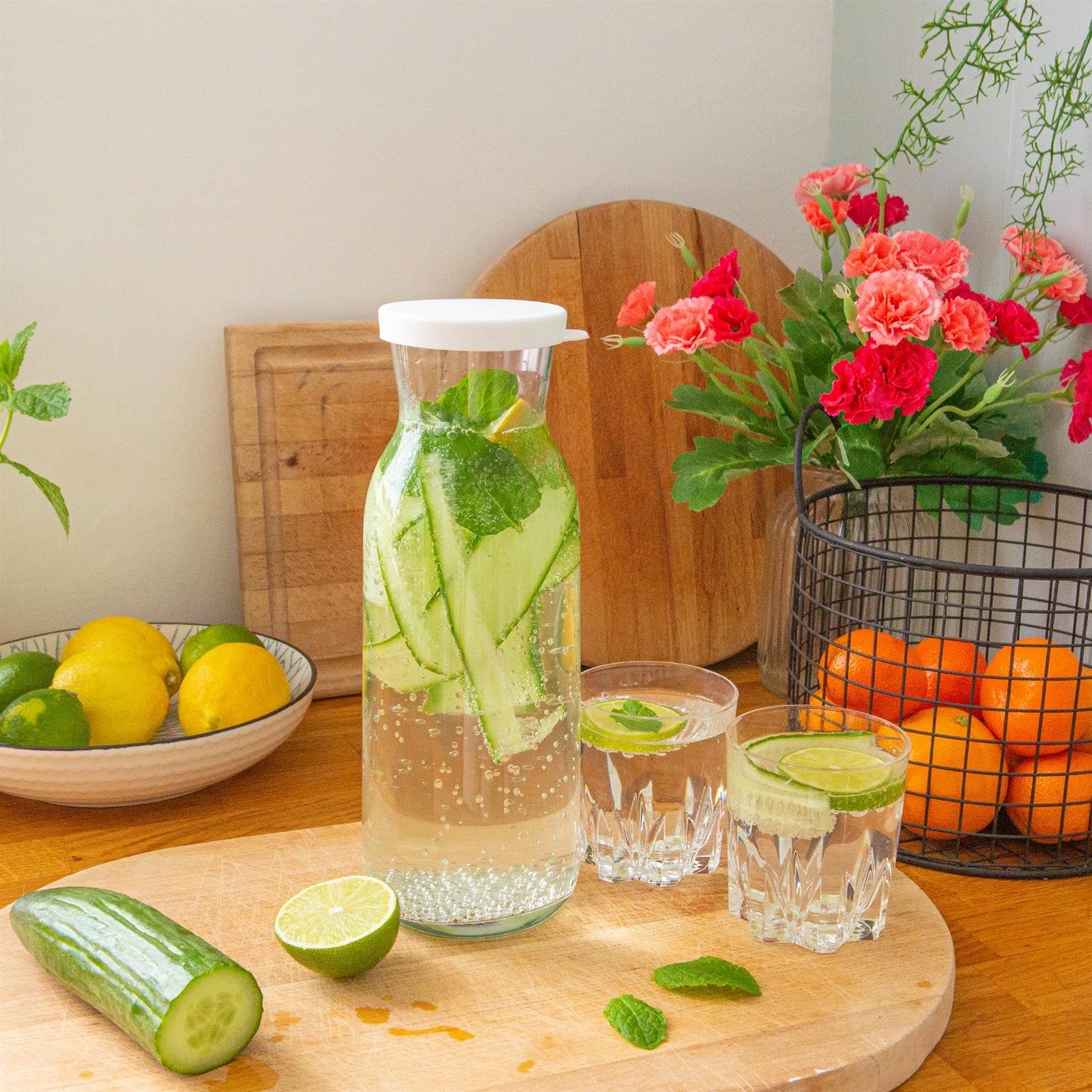 1.2L Fonte Glass Carafe