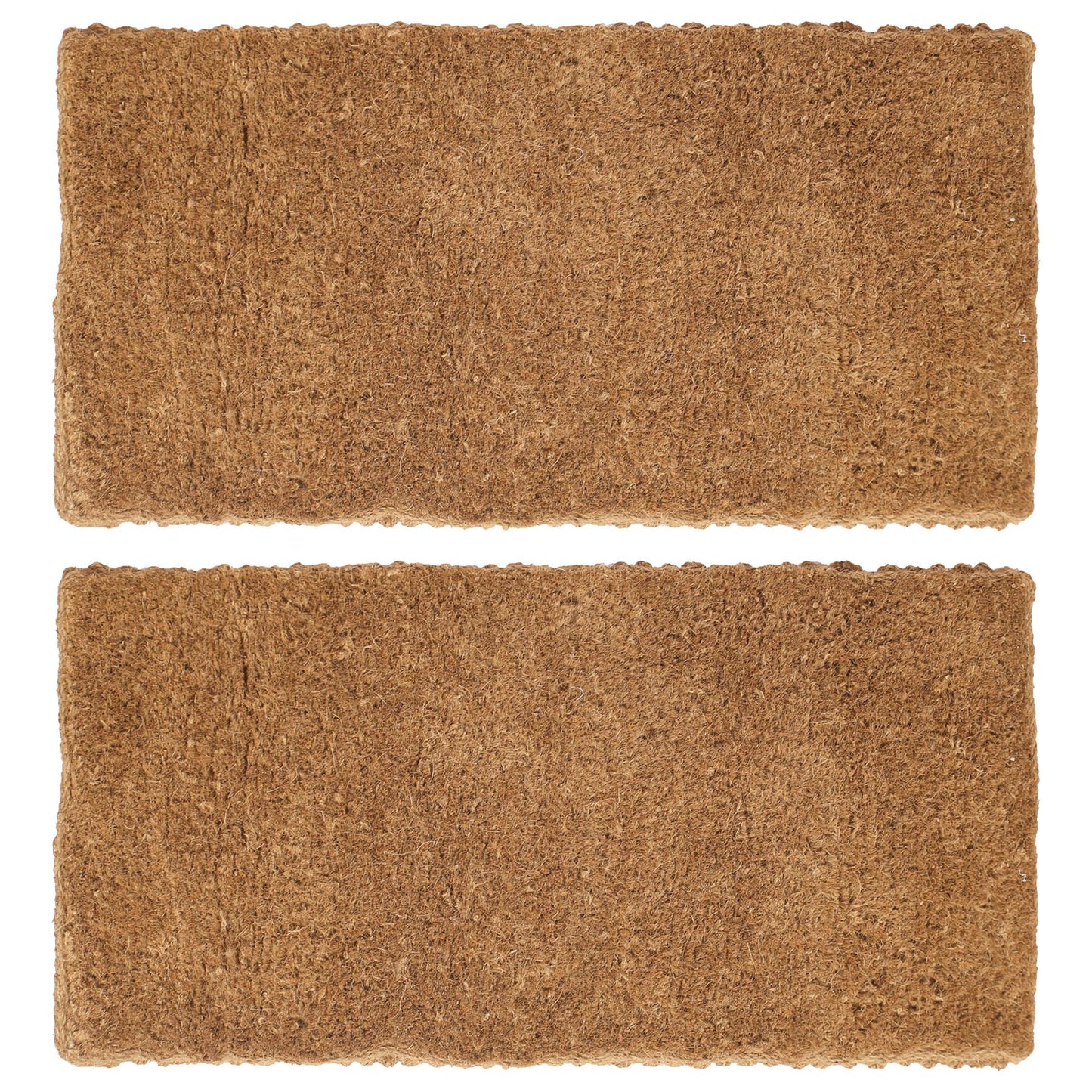 Premium Handmade Coir Door Mats - Pack of Two