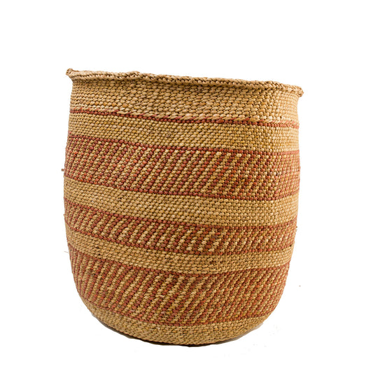 Hey Hey Iringa Basket - Stripe Red 47B