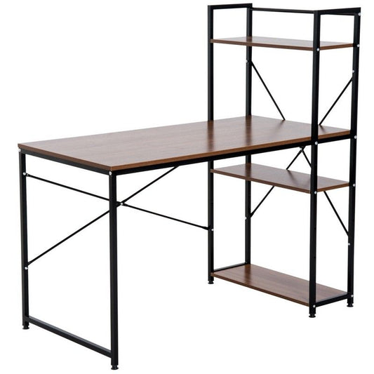 Industrial Computer Desk With Storage