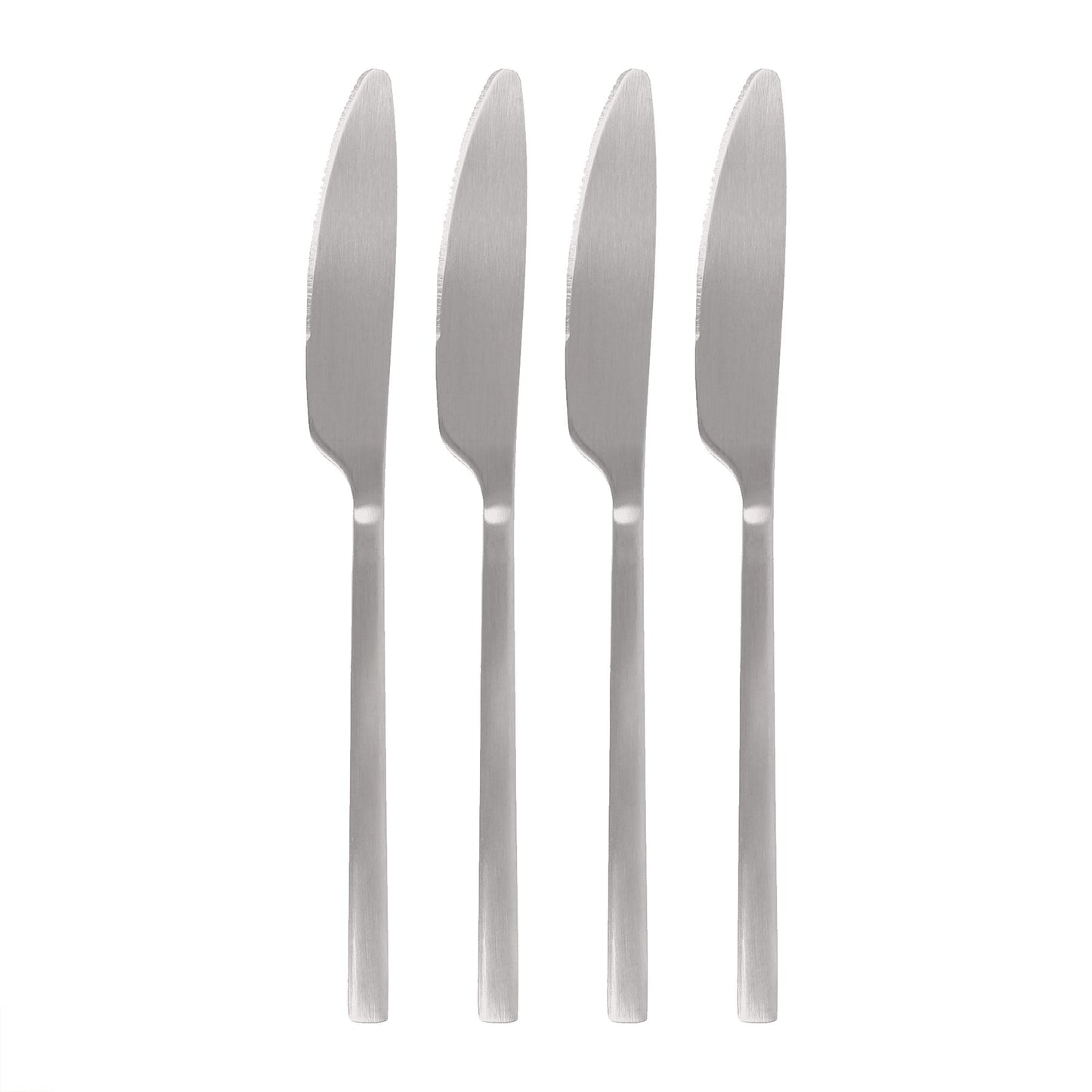 Stainless Steel Dinner Knives - 21cm - Pack of Four