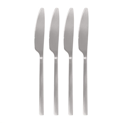 Stainless Steel Dinner Knives - 21cm - Pack of Four
