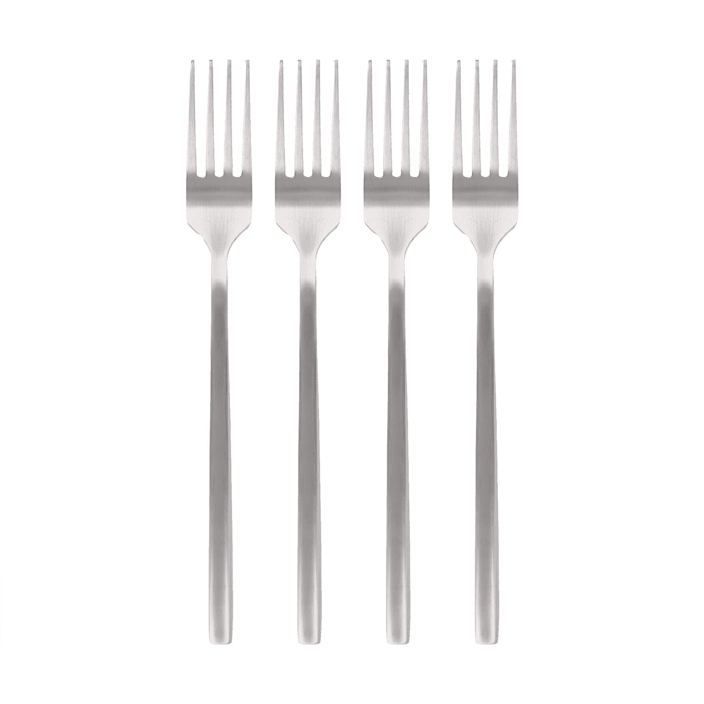 Stainless Steel Dinner Forks - 19.5cm - Pack of Four