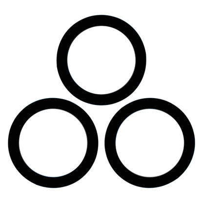 Large Glass Storage Jar Seals - Pack of Six