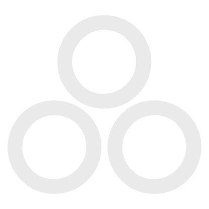 Small Glass Storage Jar Seals - Pack of Six