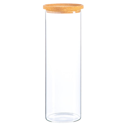 2L Scandi Storage Jar with Cork Lid